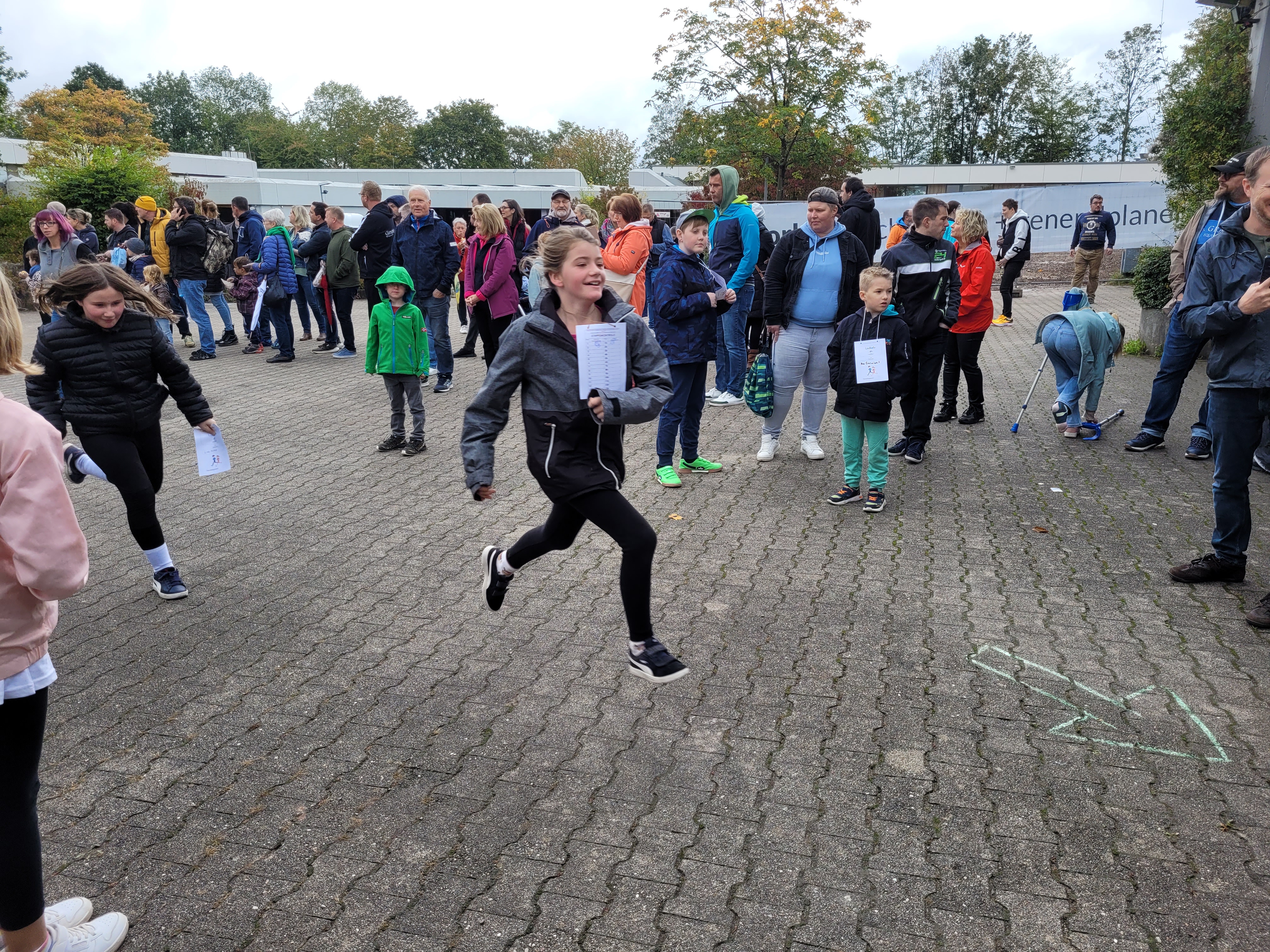 Sponsoerenlauf Eröffnungsfeier ViB Erweiterung